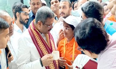 केन्द्रीय शिक्षा मंत्री से प्रदेश के पीएमश्री स्कूल के 6 विद्यार्थियों को मिला संवाद का मौका