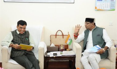 केंद्रीय मंत्री डॉ. मनसुख मंडाविया से खेल मंत्री विश्वास सारंग ने भेंटकर नेशनल स्पोर्ट्स ट्रिब्यूनल के गठन का दिया सुझाव