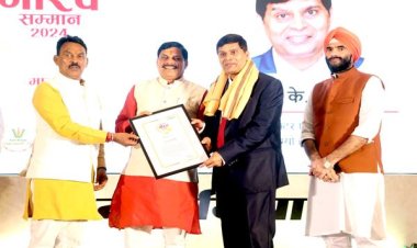 मुख्यमंत्री डॉ. यादव प्रतिभा सम्मान समारोह में हुए शामिल