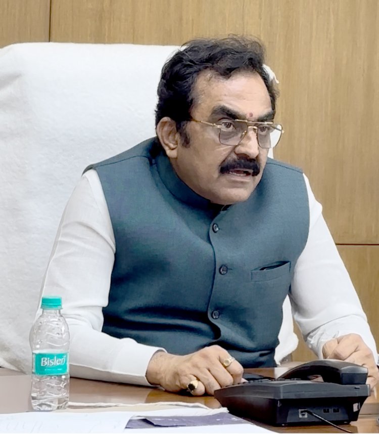 लोकपथ ऐप में प्राप्त शिकायतों का निराकरण समय-सीमा में करे, अन्यथा होगी कड़ी कार्रवाई -मंत्री श्री सिंह