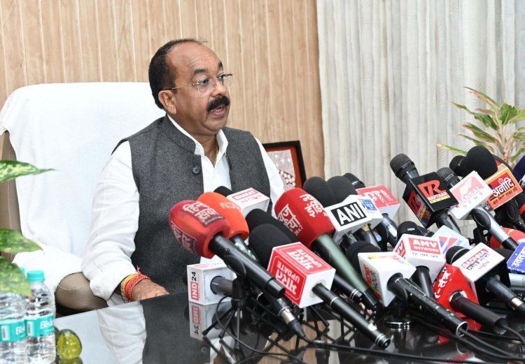 रायपुर : उप मुख्यमंत्री श्री अरुण साव ने कैबिनेट की बैठक में लिए गए निर्णयों की जानकारी दी