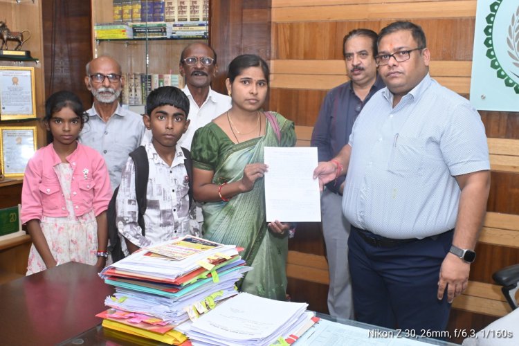 रायपुर : मुख्यमंत्री विष्णु देव साय की संवेदनशील पहल से पुनः 2 लोगों को मिली अनुकंपा नियुक्ति