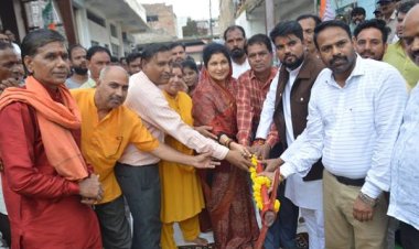 गोविंदपुरा विधानसभा क्षेत्र में विकास के कार्य निरंतर जारी रहेंगे : राज्यमंत्री श्रीमती कृष्णा गौर