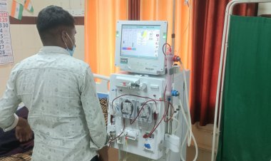 रायपुर : जिला हॉस्पिटल में स्थापित डायलिसिस सेंटर मरीजों के लिए वरदान