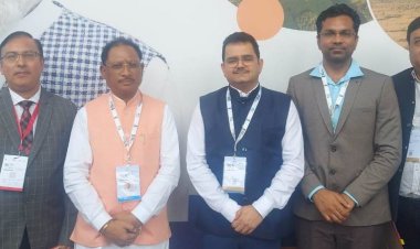 रायपुर : मुख्यमंत्री श्री विष्णु देव साय चौथे ’ग्लोबल रिन्यूएबल एनर्जी इन्वेस्टर्स मीट एंड एक्सपो’ (री-इन्वेस्ट) में शामिल हुए