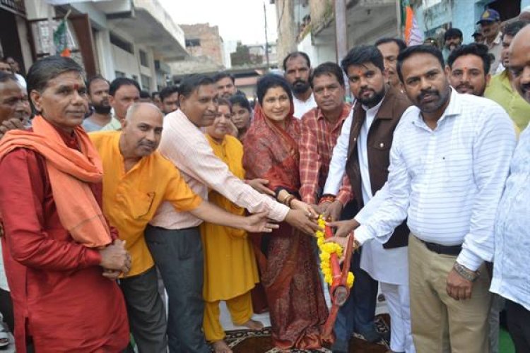 गोविंदपुरा विधानसभा क्षेत्र में विकास के कार्य निरंतर जारी रहेंगे : राज्यमंत्री श्रीमती कृष्णा गौर