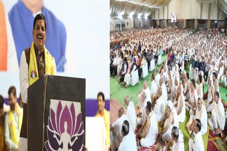 ऋषि, मुनियों, संत और महात्माओं ने हमें स्वस्थ जीवन शैली अपनाने का पाठ सिखाया : मुख्यमंत्री डॉ. यादव