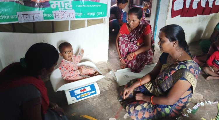 रायपुर : कुपोषण से मुक्त करने हो रहे सार्थक प्रयास