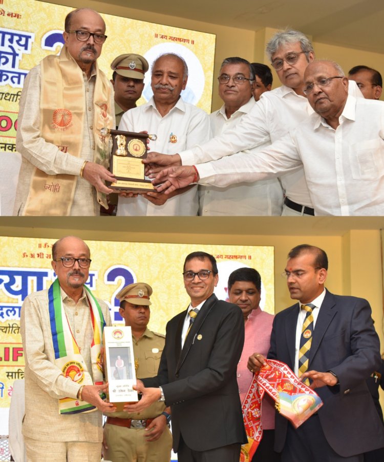 रायपुर : जीवन में आनंद और खुशियां अपने हाथ में है - राज्यपाल श्री रमेन डेका