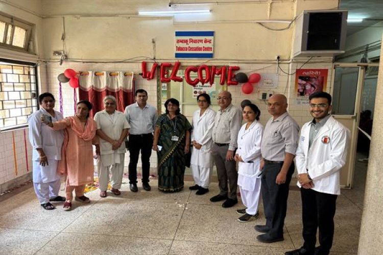 जीएमसी भोपाल में तंबाकू निवारण केंद्र का हुआ शुभारंभ