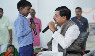 मुख्यमंत्री डॉ. यादव ने छात्र-छात्राओं से आत्मीयता के साथ किया संवाद