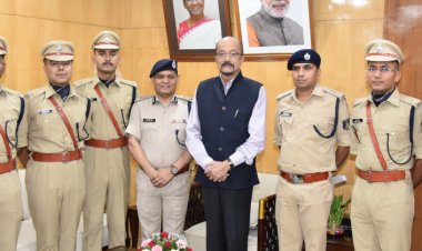 रायपुर : आम जनता के साथ पुलिस संवेदनशीलता के साथ बर्ताव करे - राज्यपाल श्री डेका