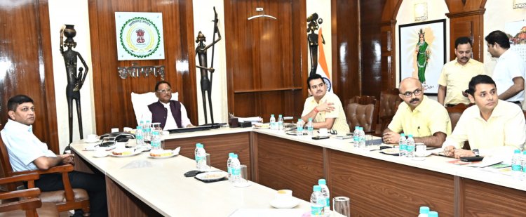 रायपुर : मुख्यमंत्री श्री विष्णु देव साय ने की राज्योत्सव 2024 की तैयारियों की समीक्षा