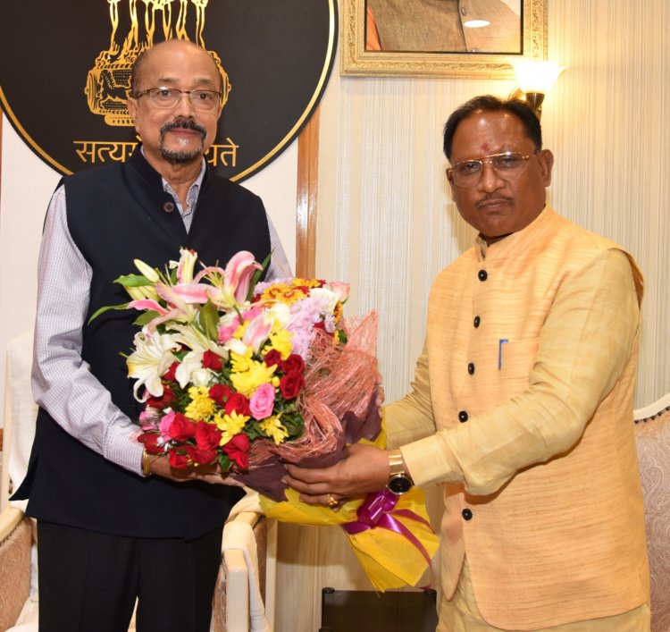 रायपुर : राज्यपाल श्री डेका को मुख्यमंत्री श्री साय ने दीपावली की दी शुभकामनाएं