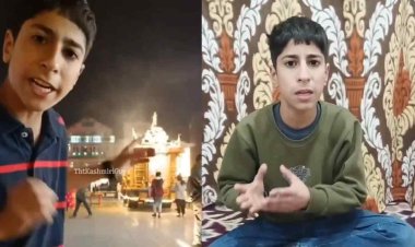 लाल चौक पर भगवान की मूर्तियां देख भड़का कश्मीरी बच्चा, वीडियो वायरल हुआ तो मांगने लगा हिंदुओं से माफी