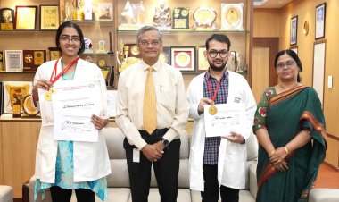 भोपाल एम्स के एनेस्थीसिया विभाग को राष्ट्रीय स्तर पर उत्कृष्ट उपलब्धियों के लिए सम्मान