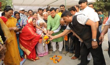 ऊर्जा मंत्री श्री तोमर ने ग्वालियर में लगभग 5 करोड़ रूपए के विकास कार्यों का किया भूमि-पूजन