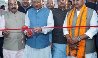 रायपुर : मुख्यमंत्री श्री विष्णुदेव साय ने बिलासपुर स्पोर्ट्स कांप्लेक्स का किया लोकार्पण