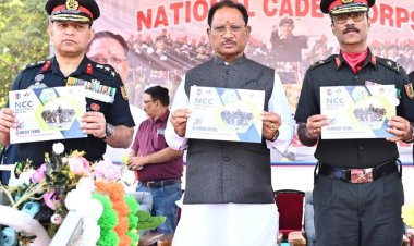 रायपुर : युवाओं में राष्ट्रप्रेम एवं अनुशासन की भावना को जागृत करता है एनसीसी- मुख्यमंत्री श्री विष्णुदेव साय