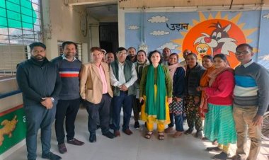 प्रमुख सचिव सामाजिक न्याय ने किया राष्ट्रीय मानसिक स्वास्थ्य पुनर्वास संस्था का किया निरीक्षण