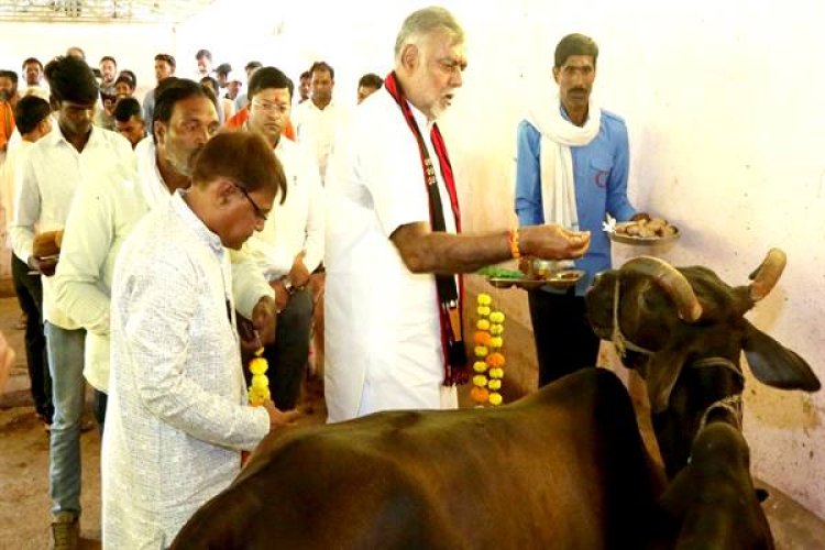 जरारूधाम में दीपावली मिलन एवं अन्नकूट का कार्यक्रम हुआ संपन्न