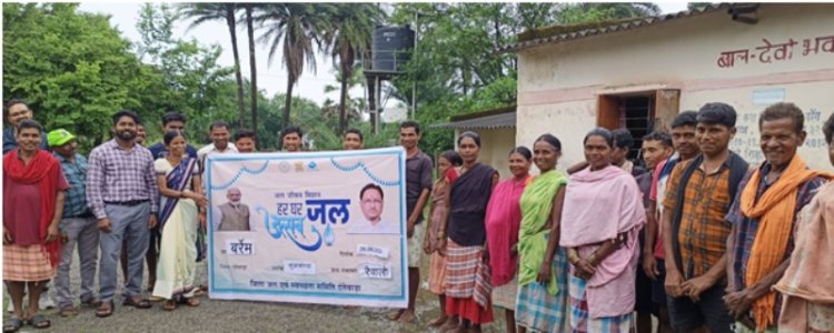 दंतेवाड़ा : शुद्ध पेयजल की समस्या हो रही खत्म, गांव गांव पहुंच गया जल जीवन मिशन