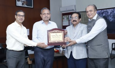 एमपी ट्रांसको राष्ट्रीय स्तर पर प्रतिष्ठित राजभाषा शील्ड से सम्मानित