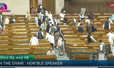 उत्तर प्रदेश के संभल जिले में हिंसा समेत विभिन्न मुद्दों के खिलाफ विपक्ष ने सदन से वॉकआउट किया