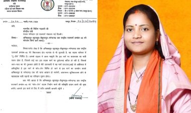 रायपुर : मंत्री श्रीमती लक्ष्मी राजवाड़े ने केंद्रीय मंत्री नितिन गडकरी को सड़क निर्माण एवं सुधार के लिए लिखा पत्र