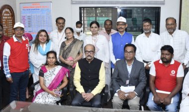 रायपुर : राज्यपाल श्री रमेन डेका ने टी. बी. मरीजों के लिए प्रदाय किए फुड बास्केट