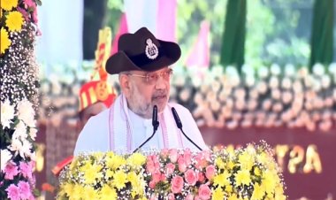 पश्चिम बंगाल: सिलीगुड़ी के रानीडांगा में सशस्त्र सीमा बल के 61वें स्थापना दिवस कार्यक्रम में शामिल हुए केन्द्रीय गृहमंत्री अमित शाह