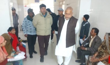 ऊर्जा मंत्री श्री तोमर ने सिविल अस्पताल हजीरा का किया निरीक्षण