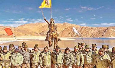 Shivaji Statue: LAC के पास 14,300 फीट की ऊंचाई पर भारतीय सेना ने लगाई छत्रपति शिवाजी की मूर्ति