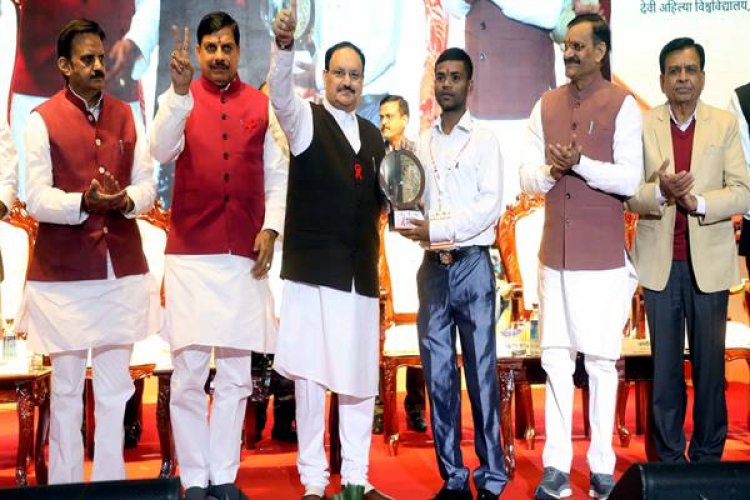 चिकित्सा शिक्षा एवं स्वास्थ्य सुविधाओं के विस्तार में मध्यप्रदेश देश में अग्रणी : केन्द्रीय मंत्री श्री नड्डा