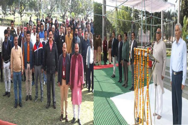 मंत्रालय में हुआ राष्ट्र-गीत "वंदे-मातरम" एवं राष्ट्र-गान "जन-गण-मन" का सामूहिक गायन