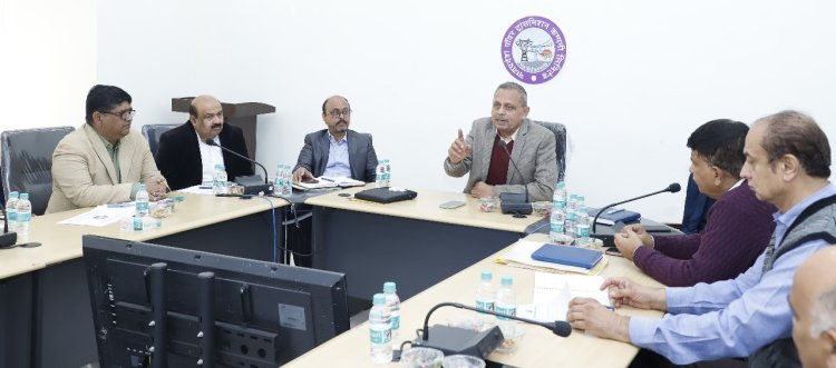 एम.पी. ट्रांसको की त्रैमासिक रिव्यू मीटिंग