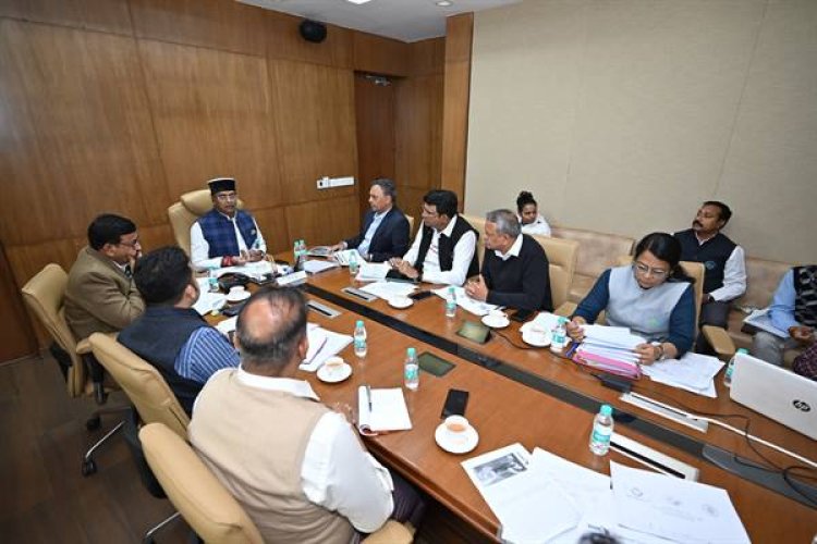 नेशनल गेम्स-2025 के लिये खिलाड़ियों को प्रशिक्षण के लिये बेहतर सुविधाएँ उपलब्ध करायें : मंत्री श्री सारंग