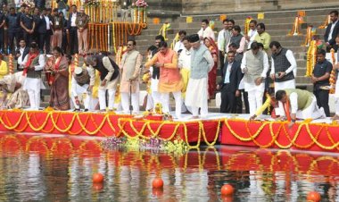 माँ नर्मदा के आशीर्वाद से निरंतर प्रगति के पथ पर अग्रसर है मध्यप्रदेश : मुख्यमंत्री डॉ. यादव