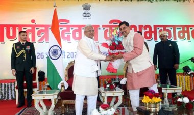 राज्यपाल, मुख्यमंत्री ने किया शुभकामनाओं का आदान-प्रदान