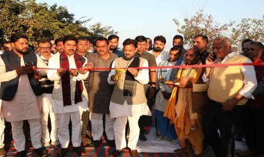 उप मुख्यमंत्री श्री शुक्ल ने बसामन मामा गौवन्य विहार में 75 लाख के निर्माण कार्यों का किया लोकार्पण