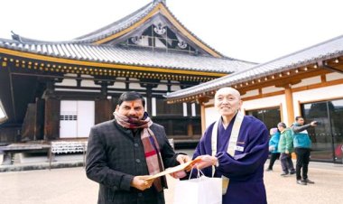 मुख्यमंत्री डॉ. यादव ने जापान में ऐतिहासिक टेम्पल्स और कैसल का किया भ्रमण
