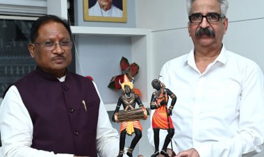 रायपुर : मुख्यमंत्री श्री विष्णुदेव साय ने पुलिस महानिदेशक श्री अशोक जुनेजा को सेवानिवृत्ति पर दी शुभकामनाएं