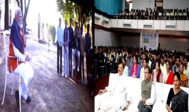 लक्ष्य हासिल करने के लिये स्वस्थ रहना जरूरी : प्रधानमंत्री श्री मोदी