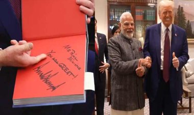 'यू आर ग्रेट', शिवराज सिंह ने ट्रंप की फोटो डालकर कहा- प्रधानमंत्री मोदी के दिल में देश धड़कता है