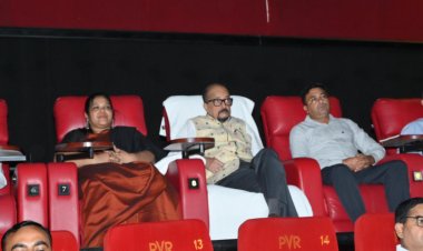 रायपुर : राज्यपाल श्री डेका ने देखी फिल्म छावा