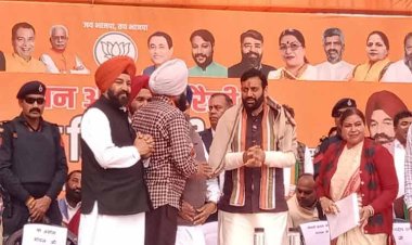 हरियाणा के मुख्यमंत्री नायब सिंह सैनी ने अंबाला जिले के बराड़ा और यमुनानगर में शहरी स्थानीय निकाय चुनावों के लिए चुनाव प्रचार किया।