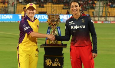 महिला प्रीमियर लीग क्रिकेट में बेंगलुरू में आज रॉयल चैलेंजर्स बेंगलुरु का सामना यूपी वॉरियर्स से