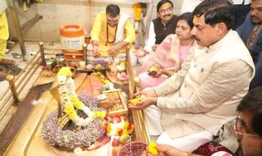 मुख्यमंत्री डॉ.यादव ने दंगवाड़ा में की बोरेश्वर महादेव की पूजा-अर्चना