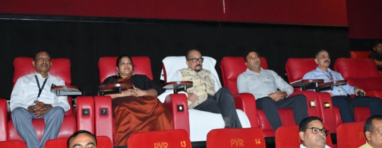 रायपुर : राज्यपाल श्री डेका ने देखी फिल्म छावा