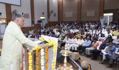 "राष्ट्रीय शोधार्थी समागम" भारतीय दृष्टि से शोध एवं अनुसंधान की दिशा में मील का पत्थर सिद्ध होगा : उच्च शिक्षा मंत्री श्री परमार